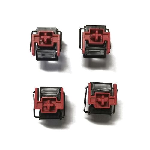 4pcs Razer Red Commutateurs optiques Hot Swap Switch pour Razer Huntsman Elite Gaming Commutateurs de clavier mécanique