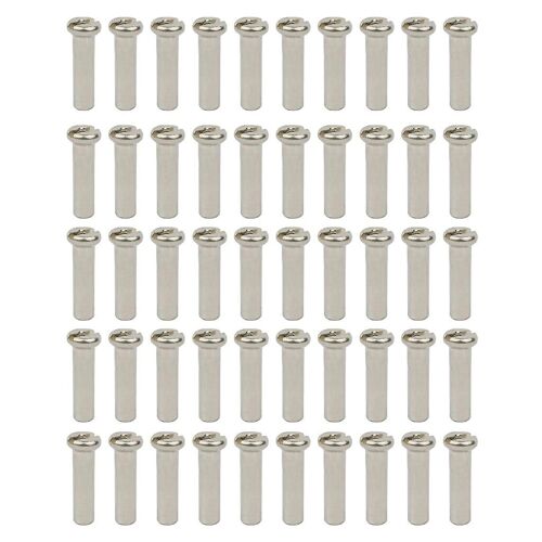 50pcs / Pack Vélo Route Vélos Mamelon 12g 13g 14g Ultraléger Haute Résistance