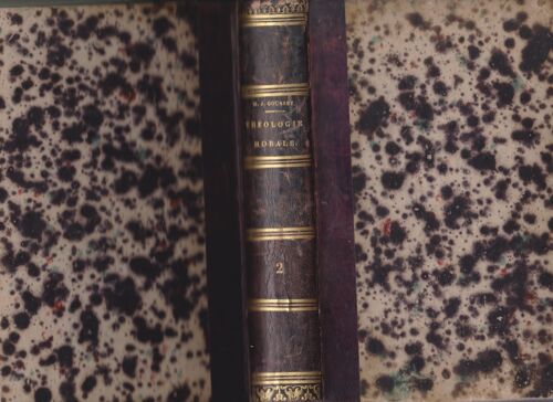 Theologie Morale À L'usage Des Curés Et Des Confesseurs 3e Édition Lecoffre Waille 1845