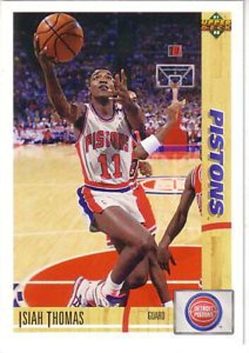 Isiah Thomas Upper Deck 1991/1992 N° 37