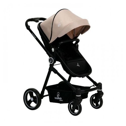 Poussette Convertible Copenhaguen Beige Avec Chancelire
