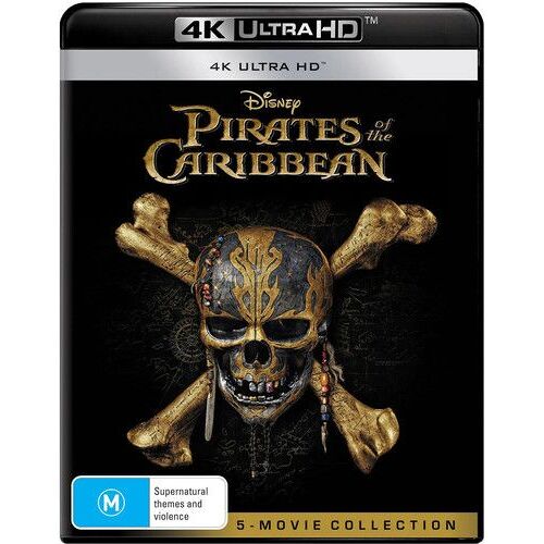 Pirates Of The Caribbean: 5 Movies Collection - All-Region Uhd [Ultra Hd] Australia - Import