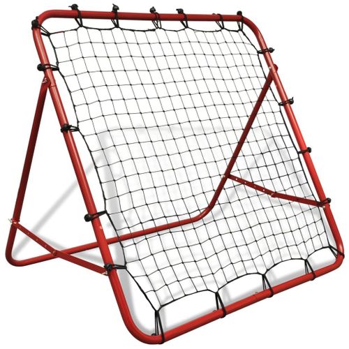 Vidaxl Filet De Rebond De Football Réglable 100x100 Cm