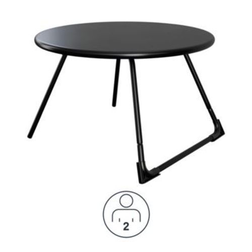 Table Morillo Goodhome En Acier Ø70 Cm