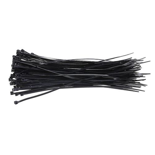 100pcs Câble Attaches Vélo Nylon Auto Lock 3x200mm Zip Wire Sangle Multifonctionnel