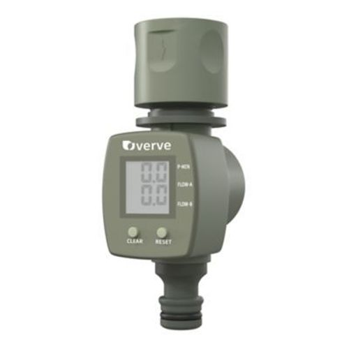 Compteur d'eau LCD Verve avec connecteur rapide