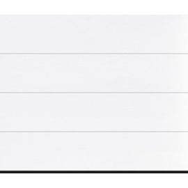 Porte de garage sectionnelle IsoMatic blanc pur - l.237 5 x h.200 cm - motorisée