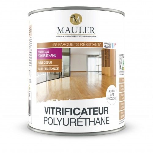 Vitrificateur polyuréthane mat incolore 5L Mauler