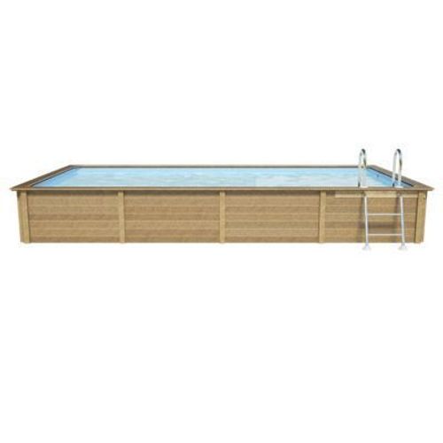 Piscine béton rectangulaire Naturalis LDD L.6 09 x l.3 24 x h.1 28 m
