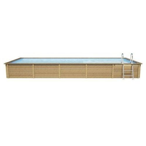 Piscine béton rectangulaire Naturalis LDD L.7 50 x l.3 24 x h.1 28 m