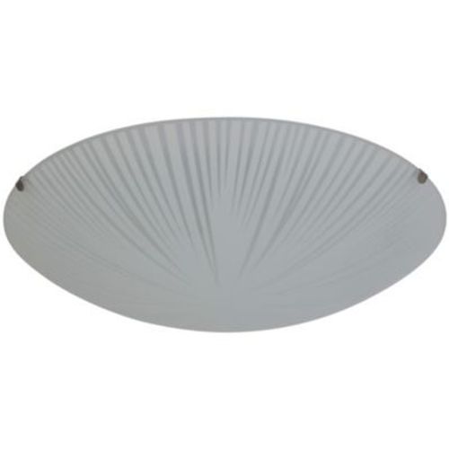 Plafonnier E27 42w Goodhome Dius Mat Blanc H.9 X Ø30 Cm