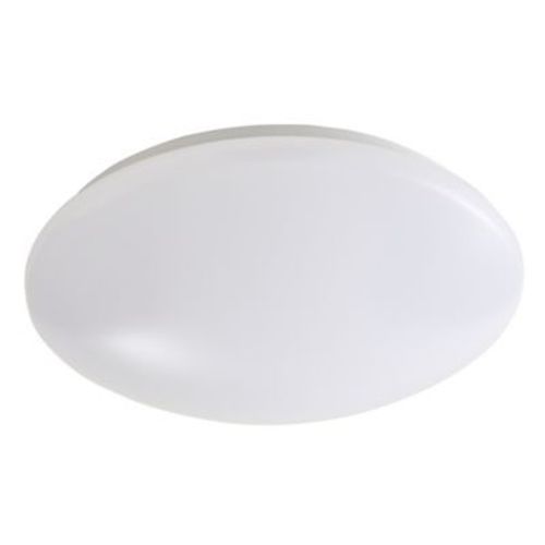 Plafonnier Led Intégrée 1650lm 13w Blanc Froid Goodhome Ops Blanc H.8.1 X Ø30 Cm