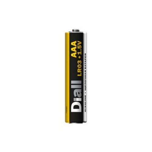 Pile alcaline Diall AAA - LR03  lot de 24