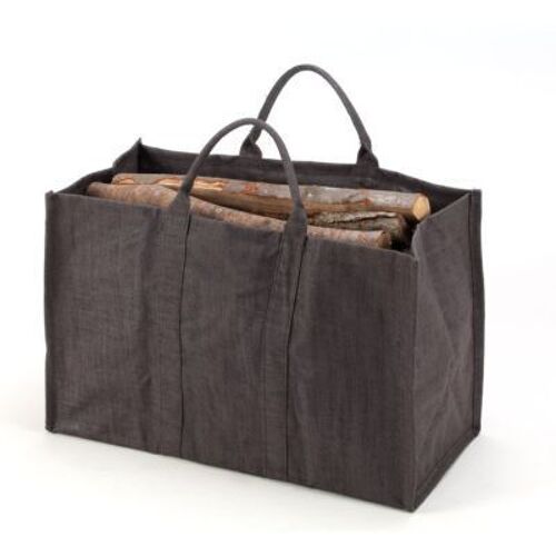 Sac À Bûches Natureo Gris
