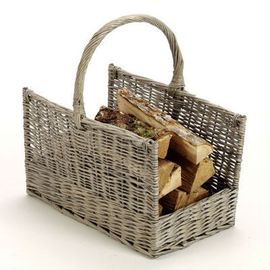 Panier À Bois Noveo Gris