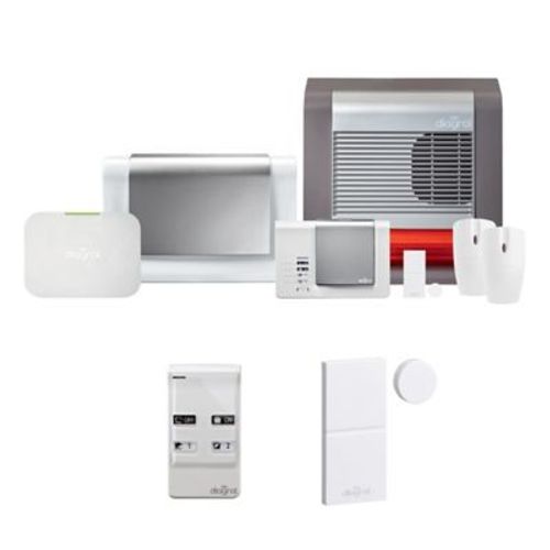 Pack alarme Diagral Précision sirène DIAG03CSF + Détecteur d'ouverture DIAG39APX + Télécommande multifonction AL41ACK