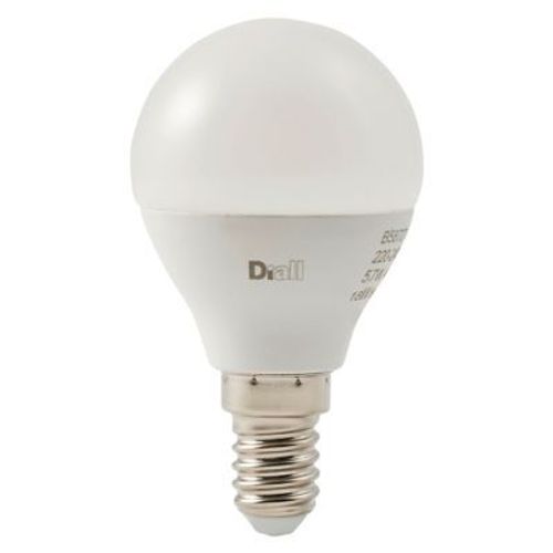 Ampoule Led Mini Globe E14 470lm 4.2w = 40w Ø4.5cm Diall Blanc Chaud