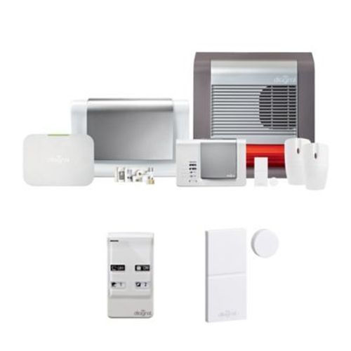 Pack alarme Diagral Précision sirène GSM DIAG04CSF + Détecteur d'ouverture DIAG39APX + Télécommande multifonction AL41AC