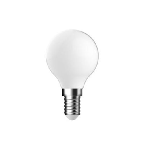 Ampoule Led À Filament Mini Globe E14 470lm 3.4w = 40w Ø4.5cm Ipx4 Diall Blanc Neutre