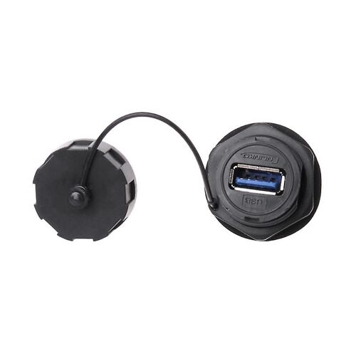 Usb Femelle Socket Plug Panel Mount Adaptateur Connecteur étanche Ipl7 avec capuchon