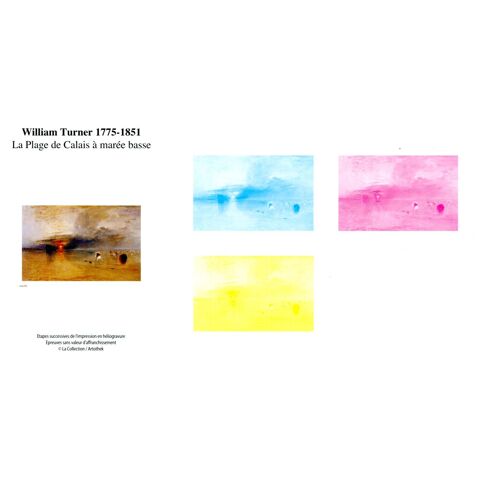 Etapes Successives De L'impression En Héliogravure "William Turner"