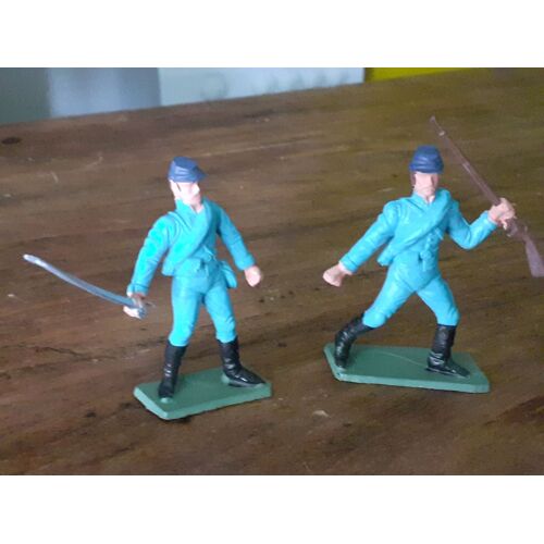 2 Figurines Soldat Nordiste Starlux