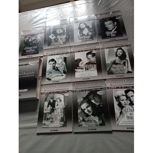 Coffret De 10 Dvd, Les 10 Grands Classiques Du Cinéma Américain, Version Originale. Édition Le Figaro