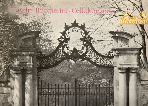 Haydn - Boccherini "Cellokonzerte " Vinyle 33 T 30 Cm - Lp - Heliodor - Série Westminster - Août 1963