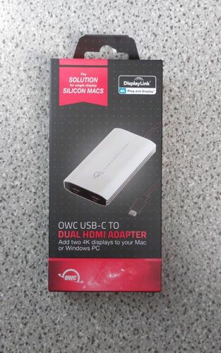 Owc Thunderbolt 3/2x 4k Displayport