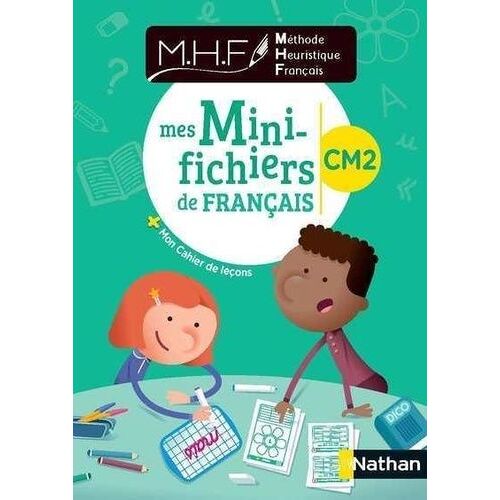 Méthode Heuristique Français Cm2 - Mes Mini-Fichiers De Français + Mon Cahier De Leçons