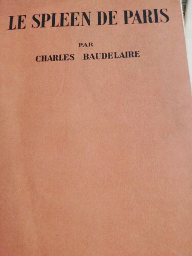 Le Spleen De Paris