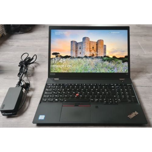 Lenovo ThinkPad T590 - 15.6" Intel Core i5 - 1.6 Ghz - Ram 16 Go - SSD 512 Go