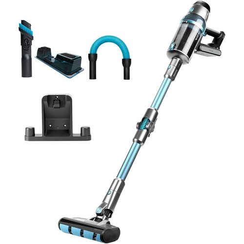 Aspirateur Balai Sans Fil Numérique Conga Rockstar 1700 Advance Ergowet. 4 En 1,Moteur Numérique,Brosse Jaliscazo,680 W,26 Kpa,230 Aw,Autonomie 75 Min,Réservoir D'Eau Et Extensible