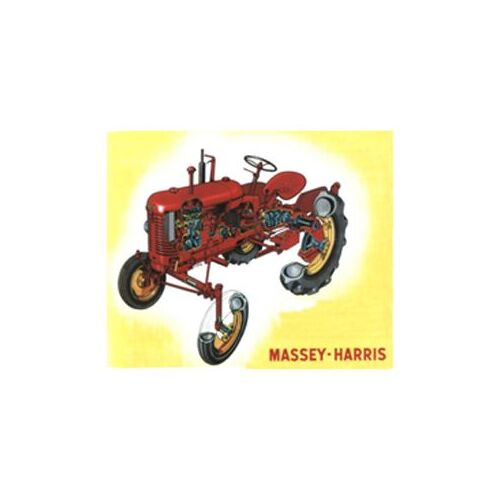 Plaque Métal Publicitaire Massey Harris