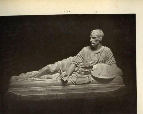 Antoine Etex Photoglyptie Du Tombeau De Géricault