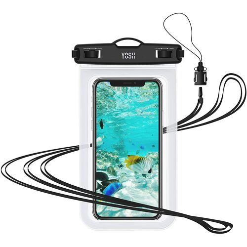 Pochette etanche Smartphone [IPX8] Pochette Telephone etanche, Housse etanche Smartphone Universel iPhone 11 X XR XS 8 7 6s Plus Samsung A50 A40 Huawei P30 P20 Xiaomi Sony- up to 7.0¡¯¡¯