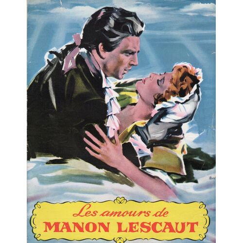 Les Amours De Manon Lescaut, Synopsis Dépliant, De Mario Costa, Avec Myriam Bru, Franco Interlenghi