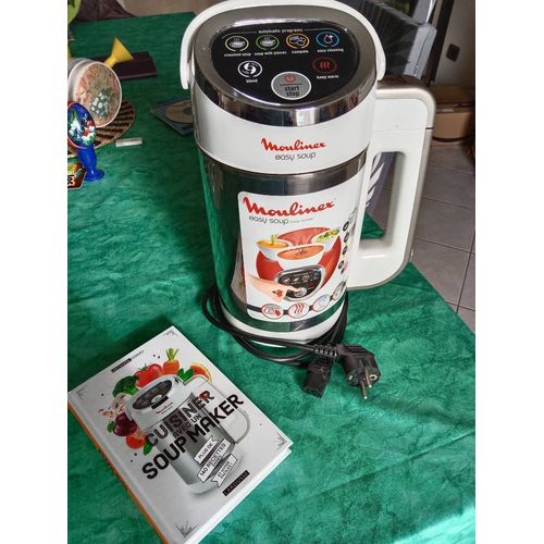 Robot ménager Moulinex easy soup LM84 avec livre 140 recettes 