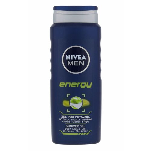 Nivea 500ml Homme Energie, Gel Douche 