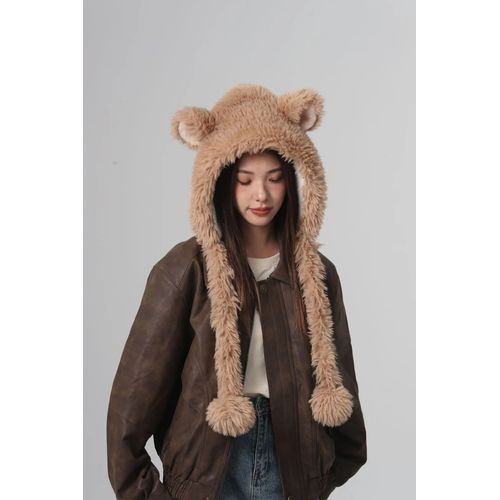 Chapeau D'hiver Chaud Pour Femme,Casquettes Y2k,Cos,Bonnets Amusants D'halloween,Chapeau Frontal Thunder