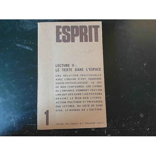 Lecture 2 - Le Texte Dans L'espace