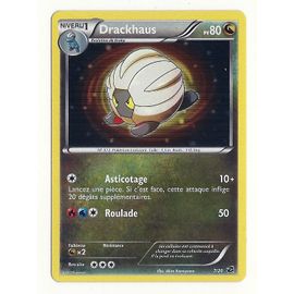 Carte Pokémon Holo Drackhaus 7/20 Série Coffre Des Dragons En Français
