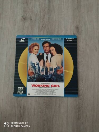 Laserdisc Working Girl Quand Les Femmes S'en Melent