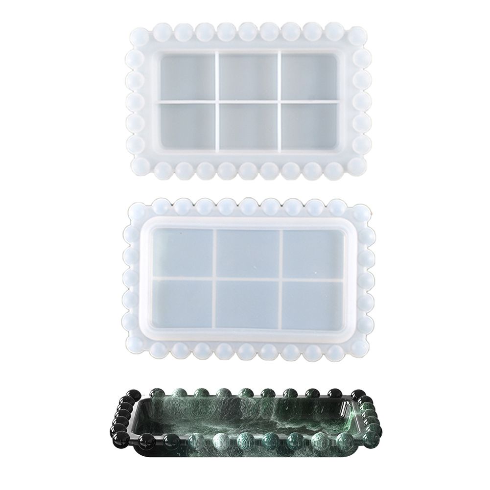 Cdeiy Boite De Rangeent à Perles, 4 Pcs Grilles Boîte De Rangeent En