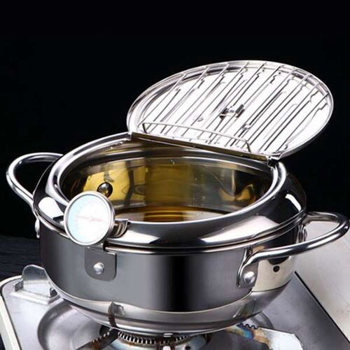 Poêle À Frire Tempura, Thermomètre, Contrôle De La Température, Pour Poulet Frit, Outils De Cuisine 9109-May14A20506