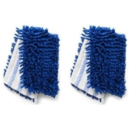 Serpillière Plate En Microfibre À Double Action, 2 Pièces, Recharge Pour La Poussière/Microfibre 9109-May14A17955