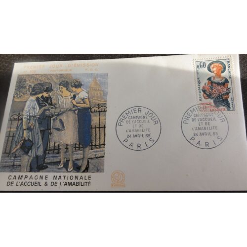 Enveloppe Premier Jour   " Campagne De L'accueil Et De L'amibilité  "  1965