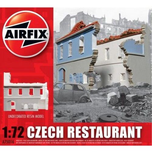 Maquette Ruines De Guerre : Restaurant Tchèque-Airfix
