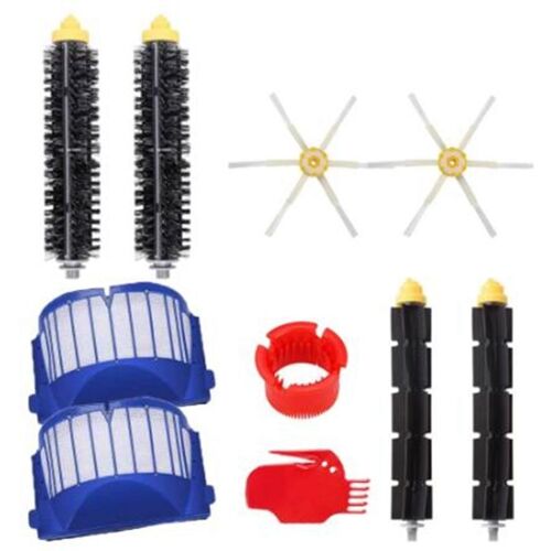 Kits de remplacement pour IRobot Roomba série 600, brosse principale à Six bras, filtre de brosse latérale May06109096