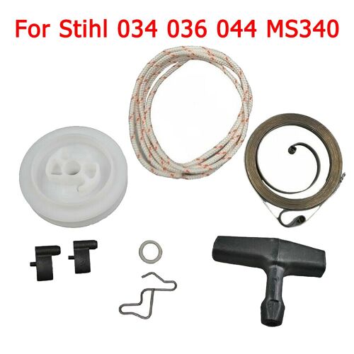 Poulie De D¿¿marreur ? Ressort De Rembobinage Pour Stihl 034 036 044 Ms340 Ms360 Ms361, Haute Qualit¿¿ 9109-May14A03259